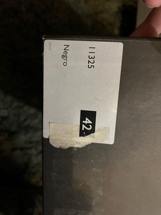 Tacones negros Again & Again