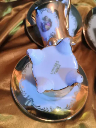 Set 4 Tazzine Caffè Oro Zecchino