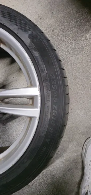 Llantas BMW 18 Doble Medida con neumático