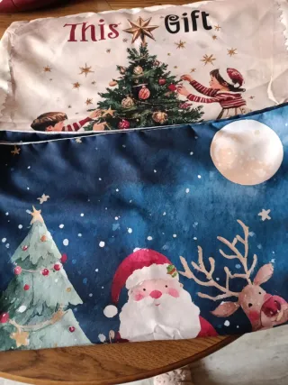 8 Fodere per Cuscini di Natale per la Decorazione