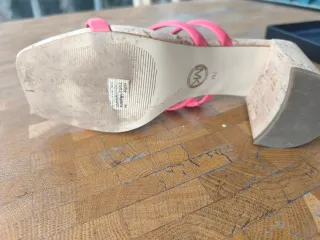 Sandalias Michael Kors MK Doradas Rosas