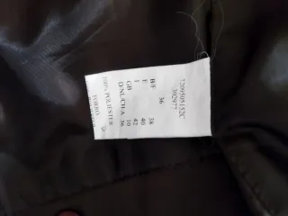 Gabardina marrón con forro desmontable de pelo