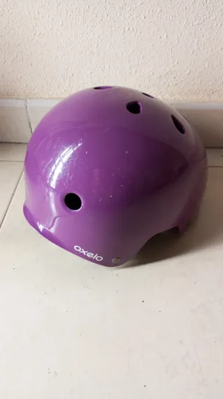 Casco Oxelo Morado