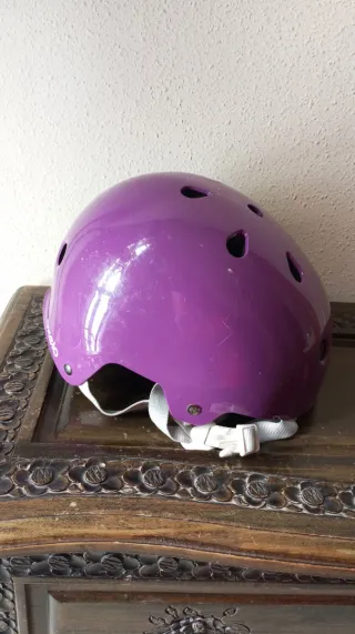 Casco Oxelo Morado