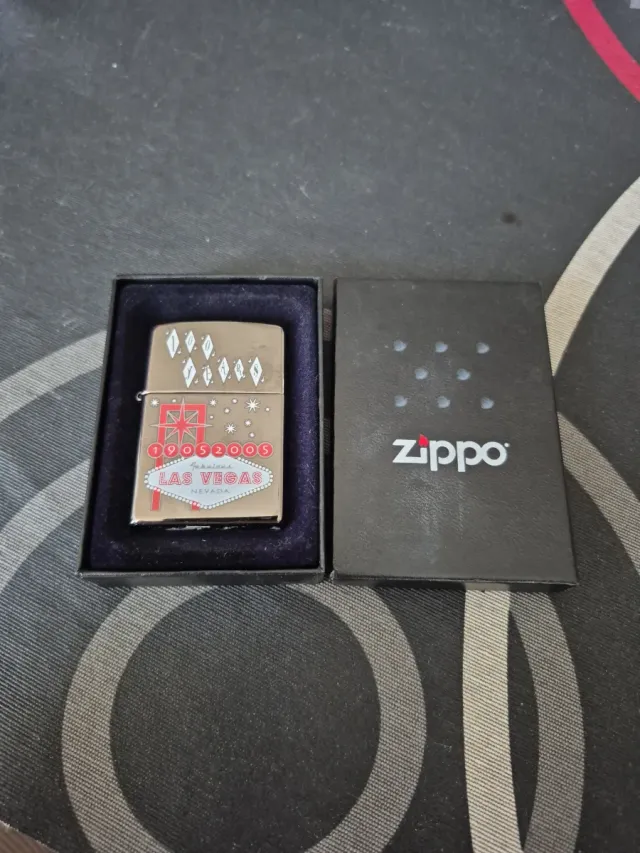 Accendino Zippo Las Vegas 1905-2005 100 anni