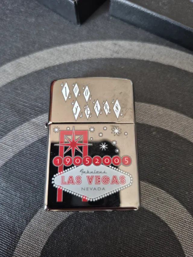 Accendino Zippo Las Vegas 1905-2005 100 anni