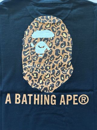 Camiseta BAPE Negra Talla L