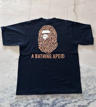 Camiseta BAPE Negra Talla L