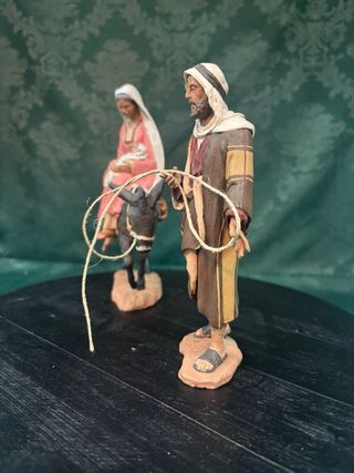 Huida a Egipto Barro 18cm