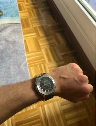 Reloj Casio G-Shock Plata Negro