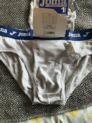 Pack 2 slips Joma L grises