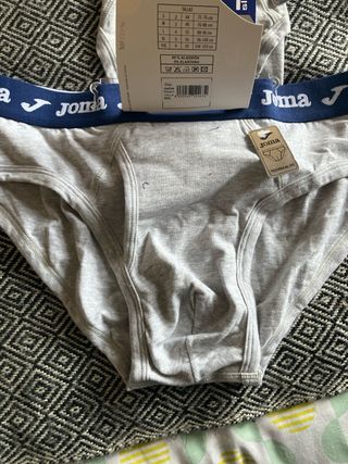 Pack 2 slips Joma L grises