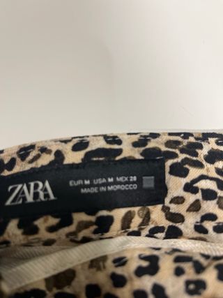 Shorts Zara Animal Print