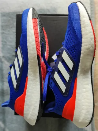 Zapatillas Adidas Pureboost 23 Azul/Rojo