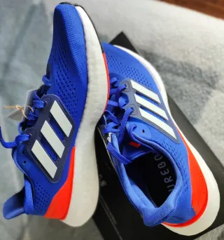 Zapatillas Adidas Pureboost 23 Azul/Rojo
