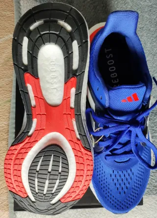 Zapatillas Adidas Pureboost 23 Azul/Rojo