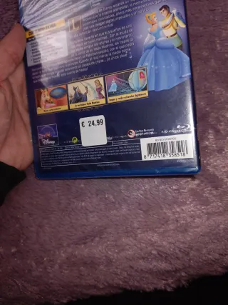 Blu-ray La Cenicienta Edición Diamante Precintado