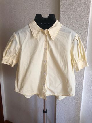BLUSA AMARILLA NUEVA (XS-S)