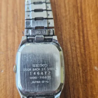 Reloj Seiko bisel Oro