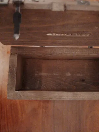 Cofre del Cid reproducción madera