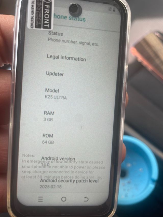 Mini Móvil K25 ULTRA 3GB RAM 64GB Nuevo