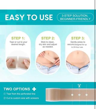 Fogli Silicone per Cicatrici - 4cm x 3m