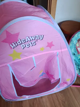 Casita y sillón infantil plegable