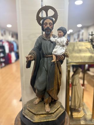 Antigua figura San José 70 cm