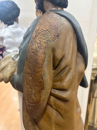 Antigua figura San José 70 cm