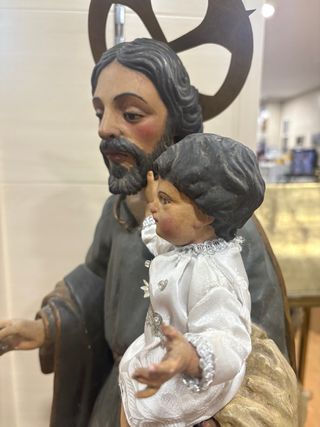 Antigua figura San José 70 cm