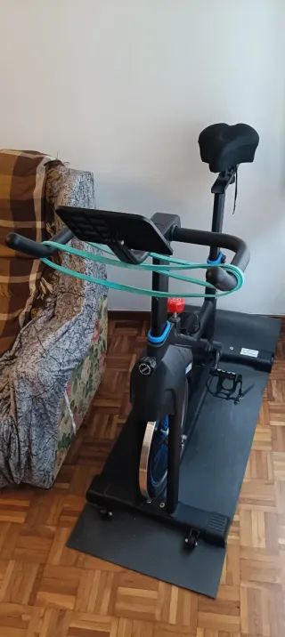 Bicicleta de Spinning Negra