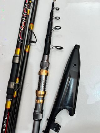 2 cañas de pesca