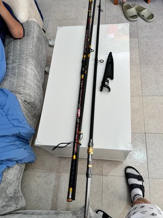 2 cañas de pesca