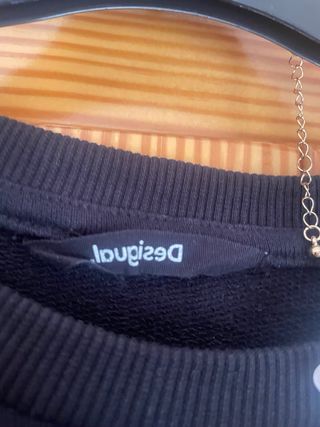 Vestido negro combinado XL