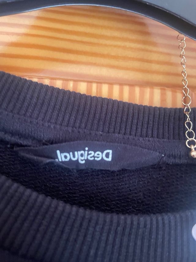 Vestido negro combinado XL