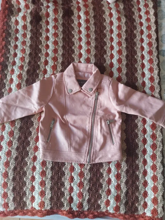Chaqueta niña 9-12 meses rosa