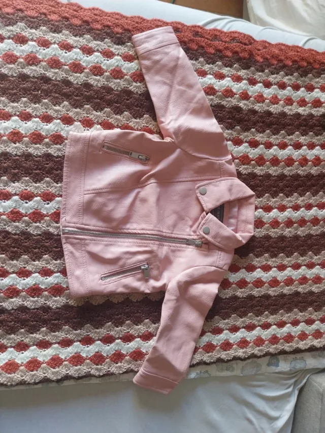 Chaqueta niña 9-12 meses rosa