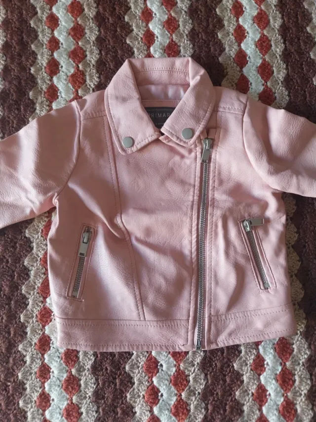 Chaqueta niña 9-12 meses rosa