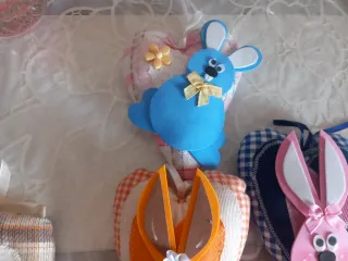 Cuoricini in stoffa fatti a mano