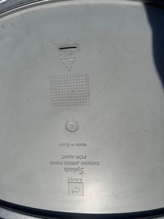 Sillas Vinçon brazos metal y plástico