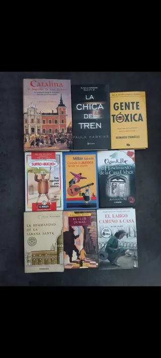 Lote de 9 Libros en Español