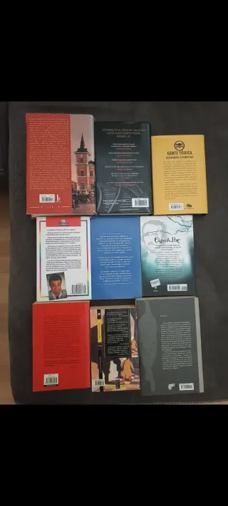 Lote de 9 Libros en Español