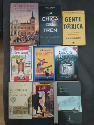 Lote de 9 Libros en Español