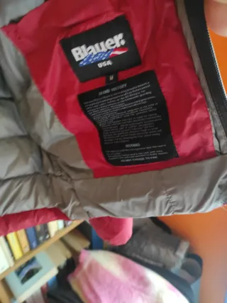 Piumino Blauer 100 grammi donna rosso M