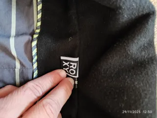 Chaqueta Roxy Negra Corta Mujer