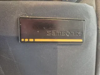 Mochila Samsonite para portátil gris/naranja