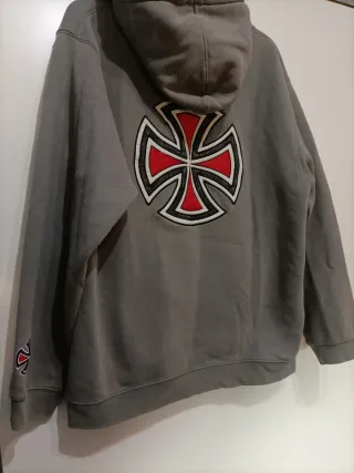 Sudadera Vintage Independent Gris