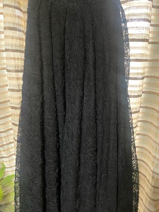 Vestido Adolfo Domínguez Negro Fiesta