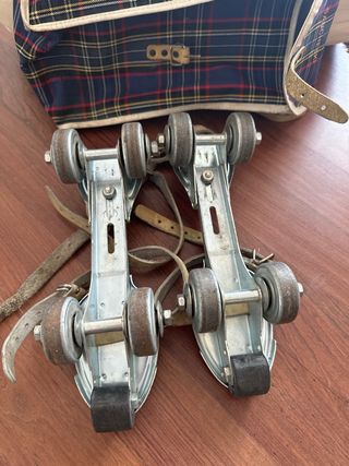 Patines Retro Sancheski +funda oroginal