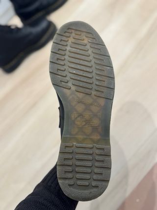 Dr. Martens Mocasines Negros con Flecos